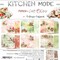 8x8 Scrapbook Paper Pack | Kitchen Mode | 24 Double Sided Sheets | Craft O'Clock